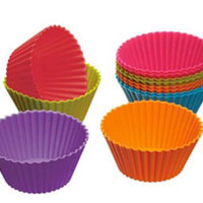 Silicone Cupcake Cups 12-Piece Set Only $1.74 + $1Shipping