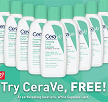 Walgreens: Free CeraVe Cleanser In-Store