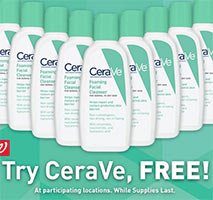 Walgreens: Free CeraVe Cleanser In-Store