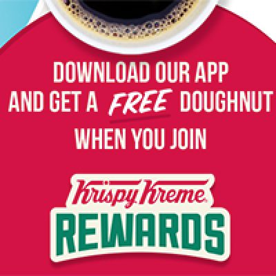 Krispy Kreme: Free Doughnut W/ App Download