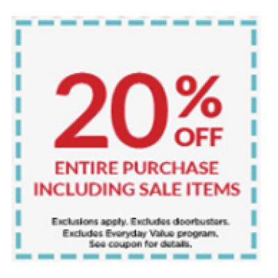 Michael’s: 20% Off Entire Purchase