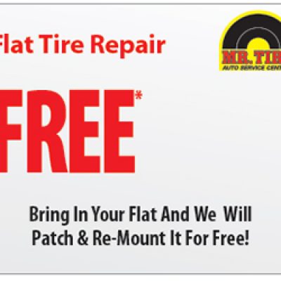 Mr Tire: Free Flat Tire Repair