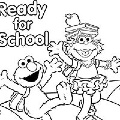 Free Sesame Street Coloring Page