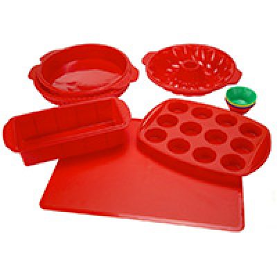 Classic Cuisine 18-Piece Silicone Bakeware Set Just $15.97 + Free Pickup