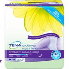 Free Tena Overnight Underwear Samples