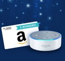 Win a $1,000 Amazon Gift Card