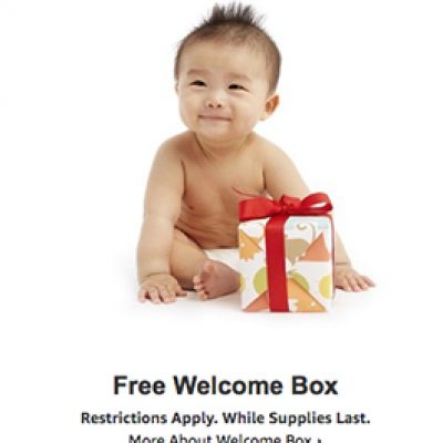 Amazon: Free Baby Registry Welcome Box