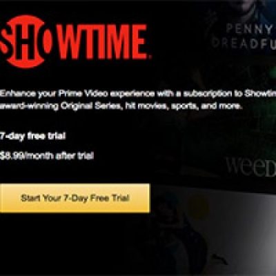 Amazon Video: Free Showtime Trial