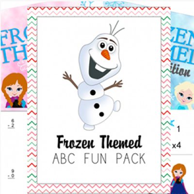 Free Frozen-Themed ABC Fun Pack Download
