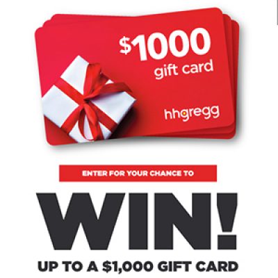 HHGregg Gift Card Giveaway