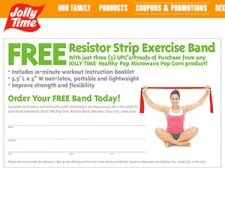 Jolly Time: Free Exercise Band W/ Purchase