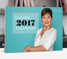 Free 2017 Joyce Meyer Calendar