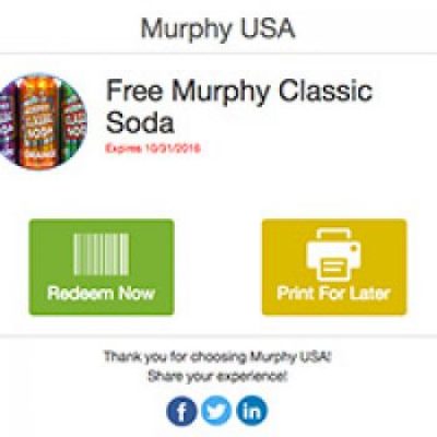 Murphy USA: Free 20oz Frozen Drink