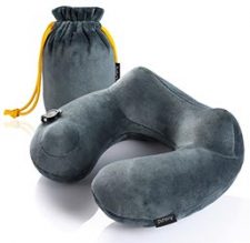 Purefly Inflatable Travel Pillow Just $11.99 + Prime