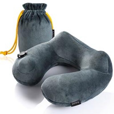 Purefly Inflatable Travel Pillow Just $19.99 + Prime