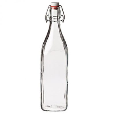 Bormioli Rocco Square Swing Bottle Just $3.49 As Prime Add-On