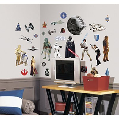 Star Wars Classic Wall Decals Just $6.56 + Prime