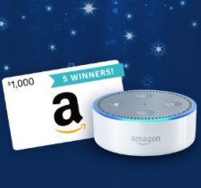 Win a $1,000 Amazon Gift Card