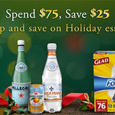 Amazon: Spend $75, Save $25 on Holiday Essentials