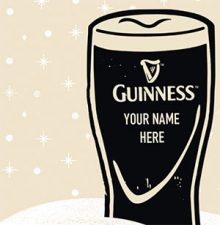 Win a Personalized Guinness Gravity Glass