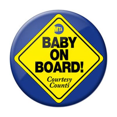Free Baby On Board Pin