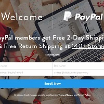 PayPal: Free ShopRunner Membership