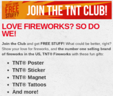Free TNT Fireworks Club