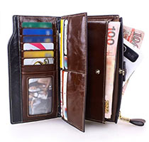 Women’s Large Capacity Leather Wallet