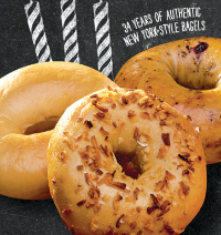 Bruegger's Bagels: 3 Free Bagels - Feb. 2nd