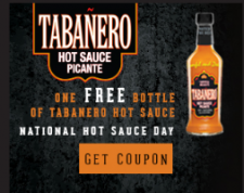 Free Tabanero Picante Sauce
