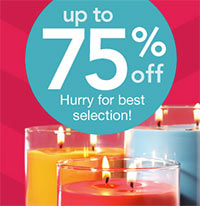 Yankee Candle: Clearance Sale - Up To 75% Off