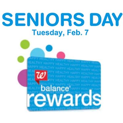 Walgreens: Seniors Day Deals - Feb 7th