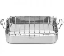 Cuisinart Stainless Rectangular Roaster w/ Rack