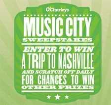 O’Charley’s: Win a Trip to CMA Fest Nashville