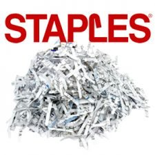 Staples: Free Paper Shredding