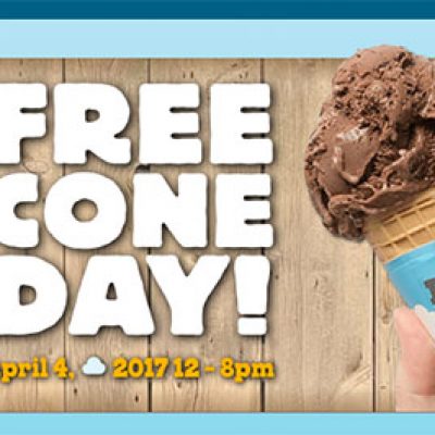 Ben & Jerry’s: Free Cone Day - April 4th