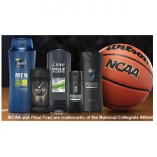 Free Axe, Suave or Dove Men’s Samples