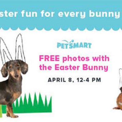 PetSmart: Free Photo W/ Easter Bunny - April 8