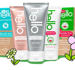 Free Hello Toothpaste Samples