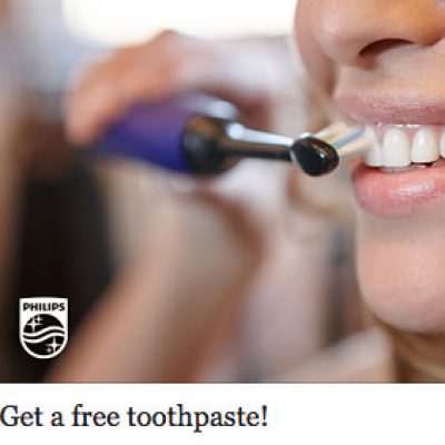 Free Sonicare Toothpaste Samples