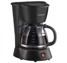 INSIGNIA 5-Cup Coffeemaker Just $5.99 (Reg $14.99)