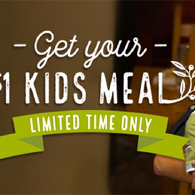 Olive Garden: $1 Kid’s Meal W/ Purchase