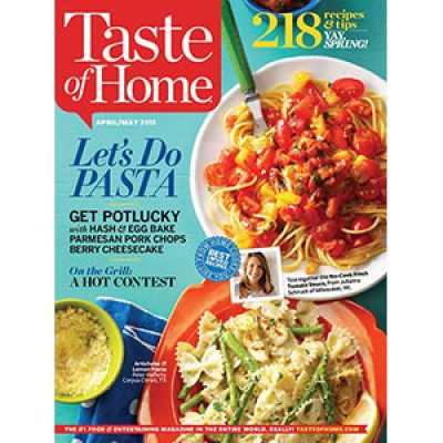 Free Taste Of Home Subscription
