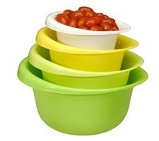 Cook Pro 4-Piece Mixing Bowl Set