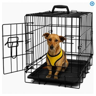 OxGord 20" Heavy Duty Foldable Single Door Dog Crate Just $21.95 (Reg $80) + Free Shipping