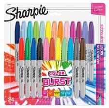 Sharpie Color Burst 24-Count Markers Just $8.64 (Reg $13)