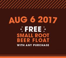 A&W: Free Small Root Beer Float W/ Purchase - Today Only