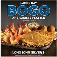 Long John Silver’s: BOGO Variety Platter - Ends 9/8