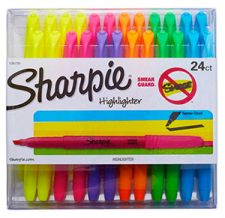 Sharpie Accent Pocket Highlighters, 24-Count Just $8.60 (Reg $15)