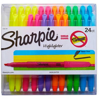 Sharpie Accent Pocket Highlighters, 24-Count Just $8.06 (Reg $15)